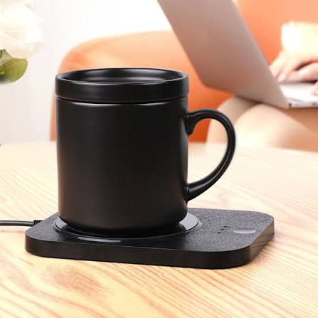 Smart Electric Mug Warmer – Touch Control & Auto Shut-Off